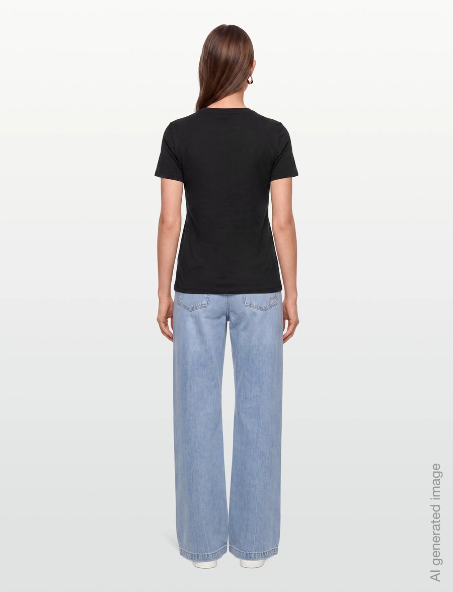 BOSS - C_Elogo_print19 - t-shirts - black - 4