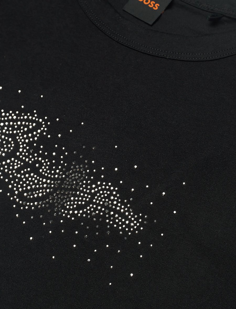 BOSS - C_Elogo_print19 - t-shirts - black - 5