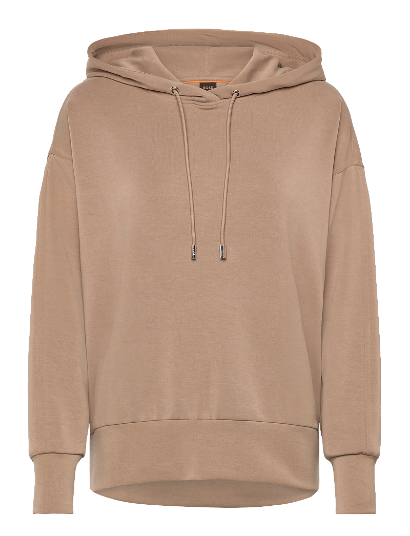 BOSS - C_Efelpa1 - kapuutsiga dressipluusid - rust/copper - 0