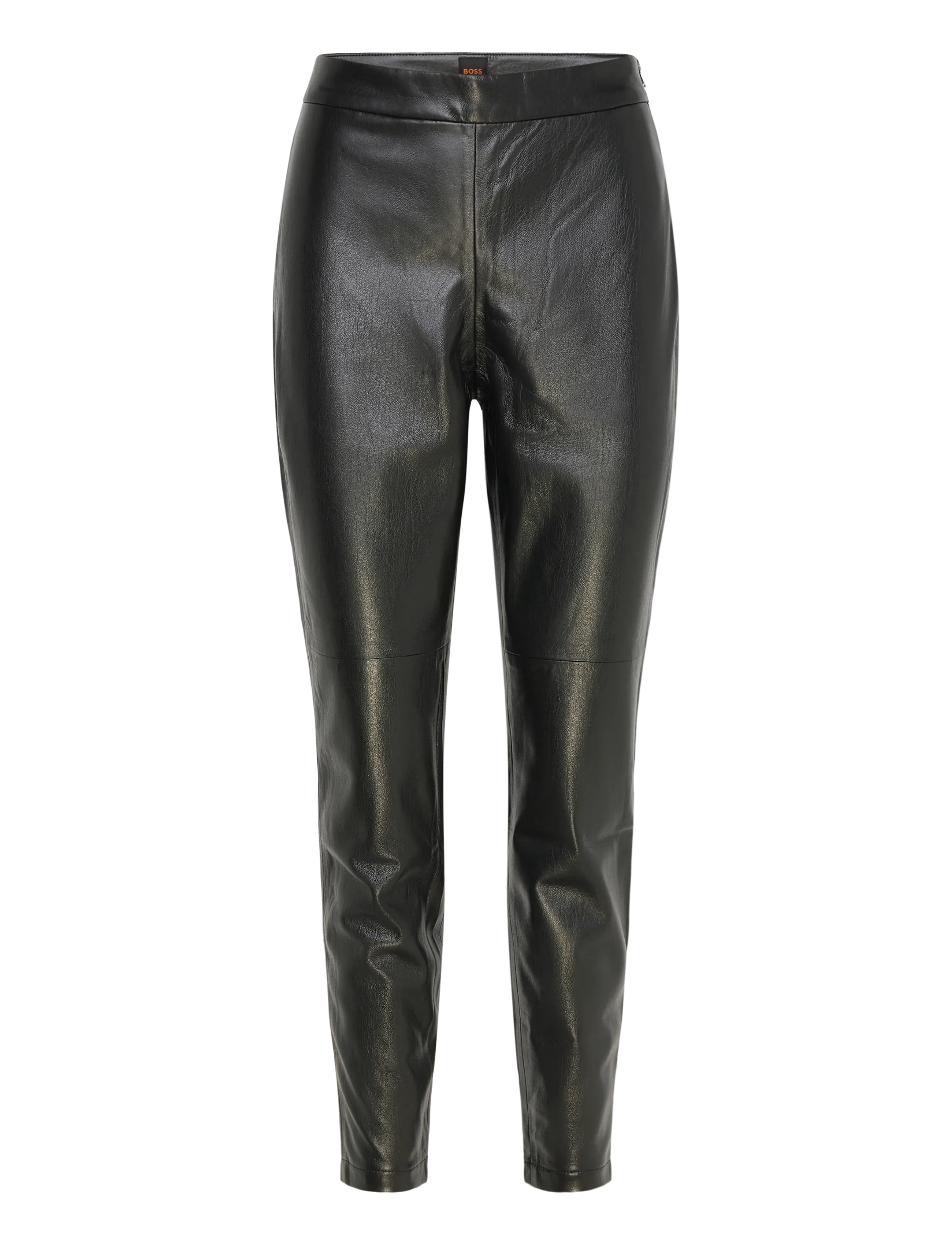 BOSS C_Taskin - Nahkpüksid - BLACK / black