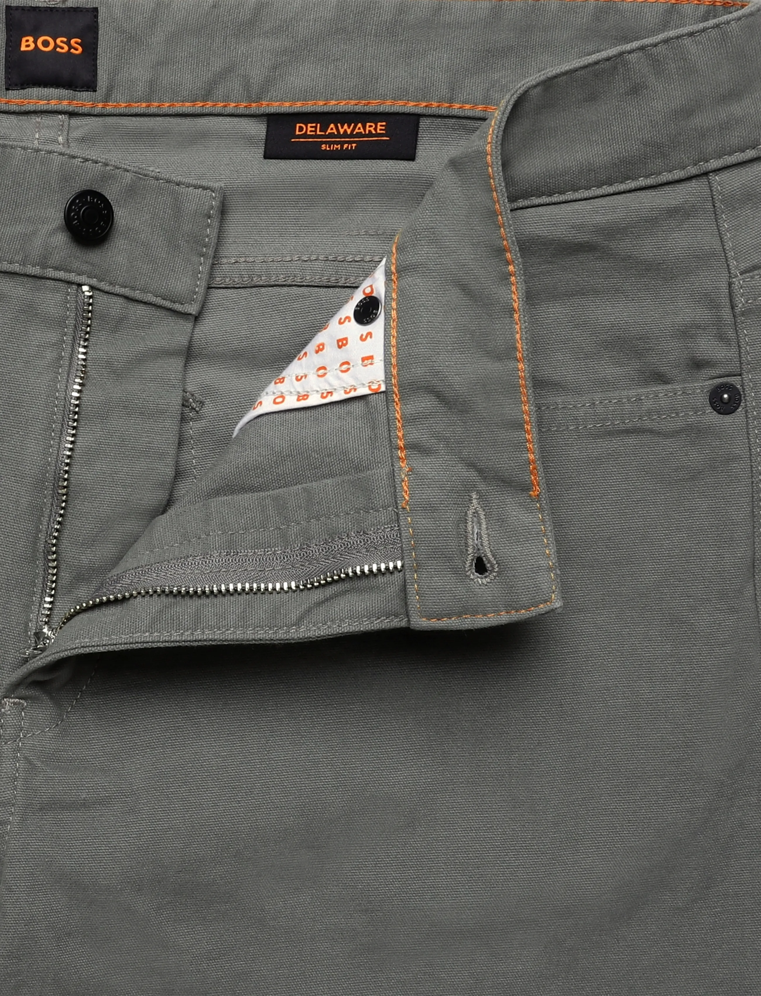 BOSS - Delaware - bukser & jeans - open grey - 3