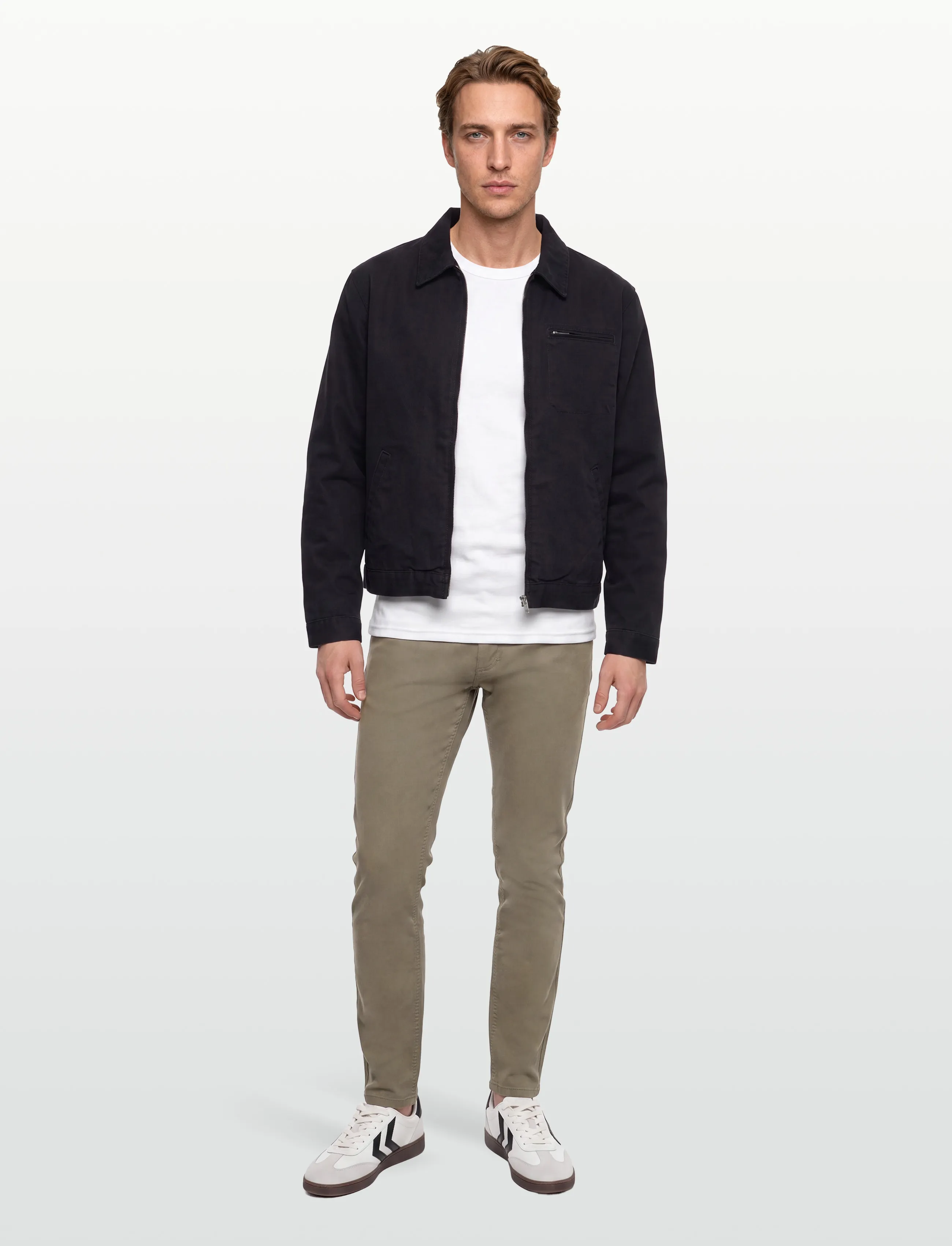 BOSS Chino_slim - Vabaajapüksid - LIGHT/PASTEL BROWN / beige