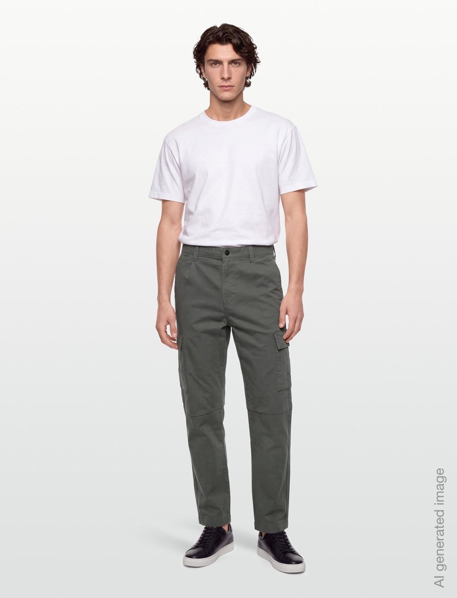 BOSS - Sisla-9-Cargo - cargobukser - open grey - 0
