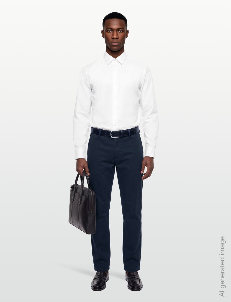 BOSS - Chino_slim - chinos - dark blue - 0
