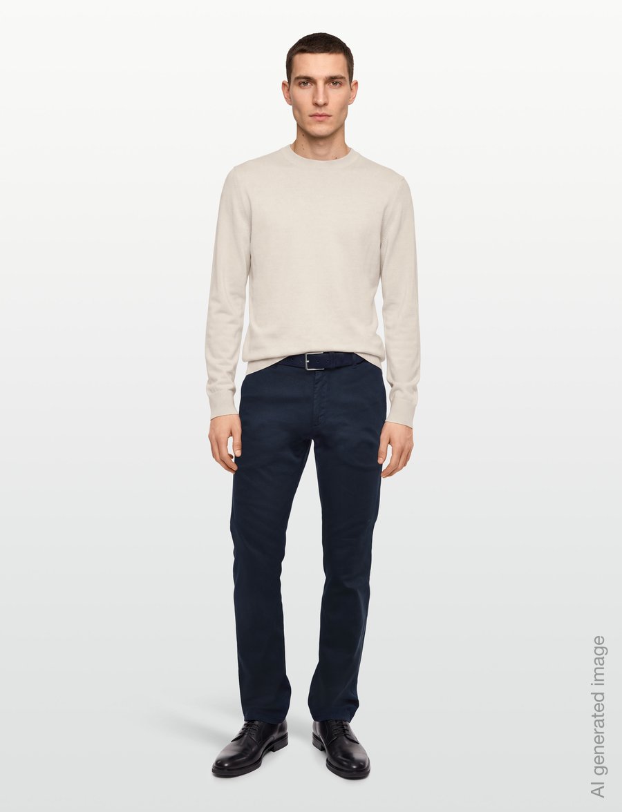 BOSS - Chino_slim - chinos - open blue - 0