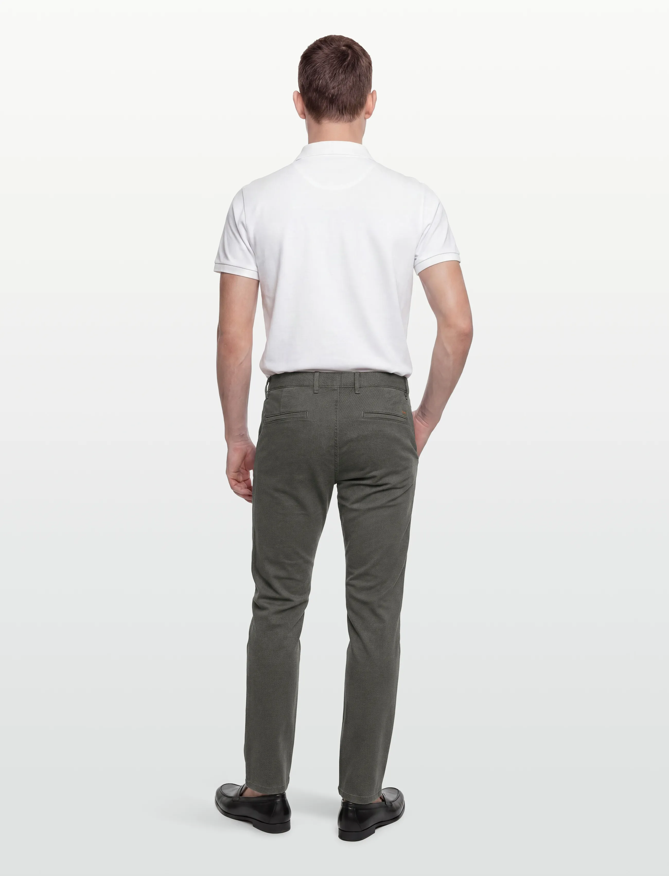 BOSS - Chino_slim - chinosy - open grey - 4