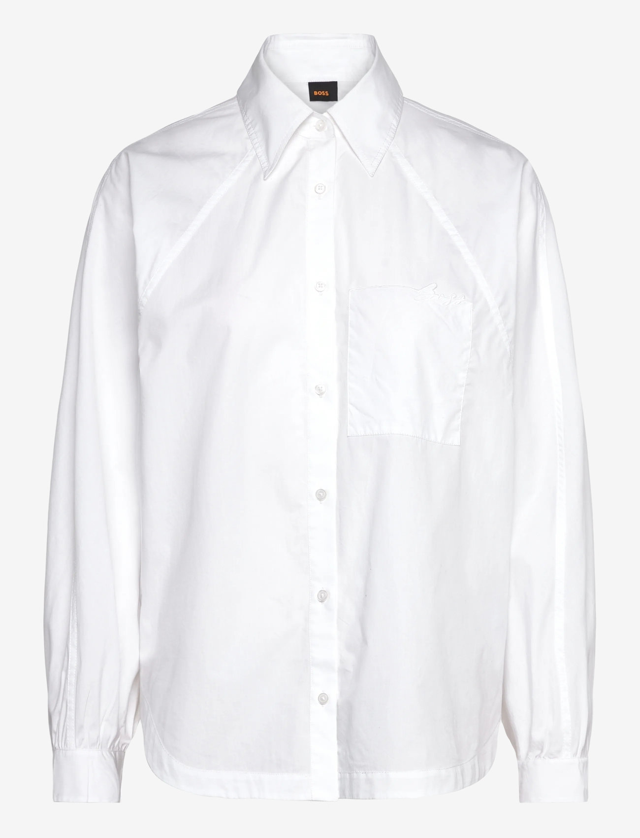 BOSS - C_Belska - langærmede bluser - white - 0