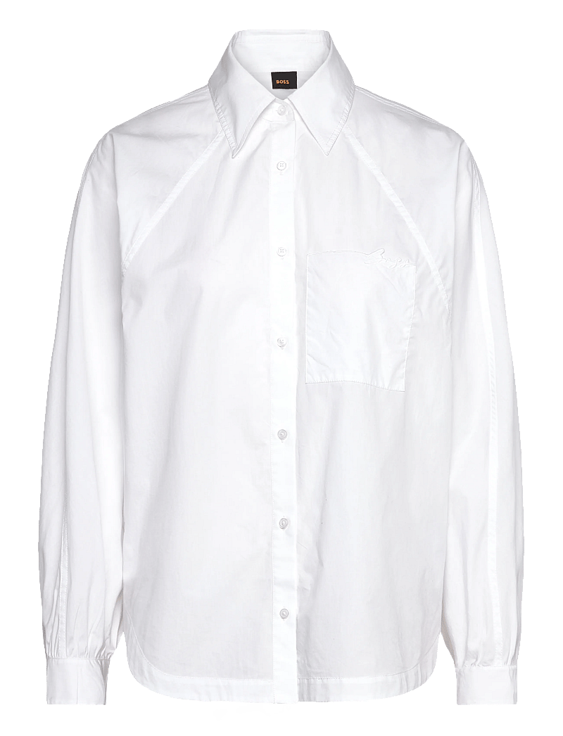 BOSS - C_Belska - langærmede bluser - white - 0