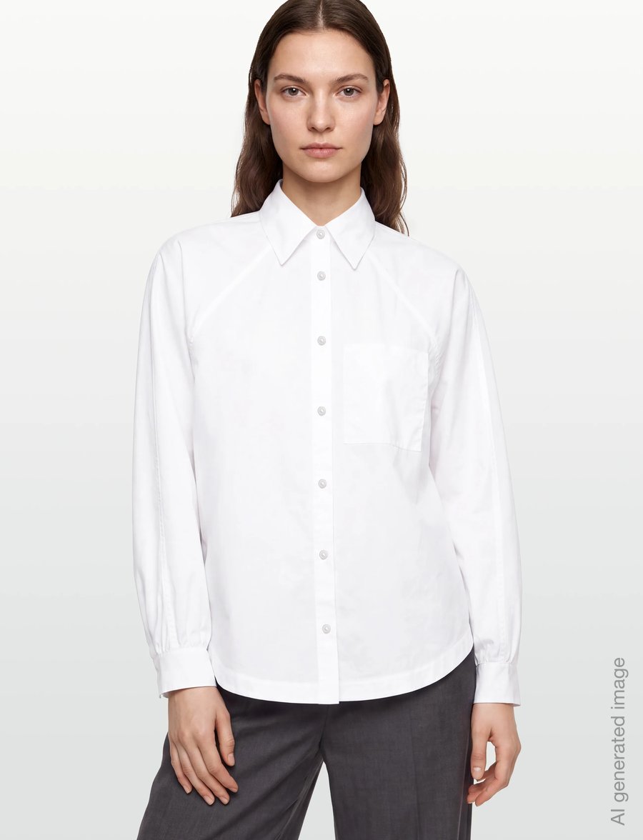 BOSS - C_Belska - langærmede bluser - white - 3