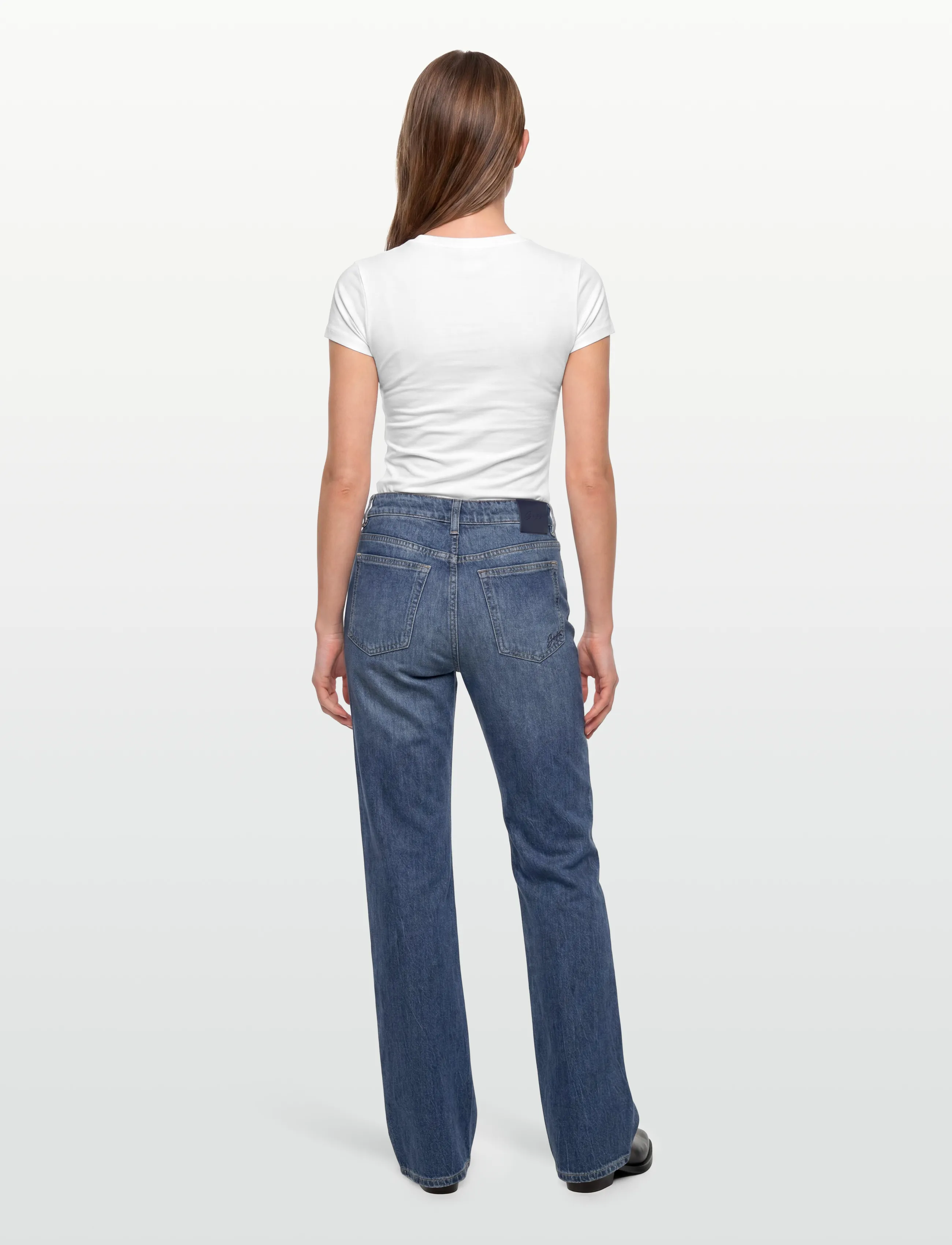 BOSS - C_ADA HR 13.0 - straight jeans - dark blue - 4