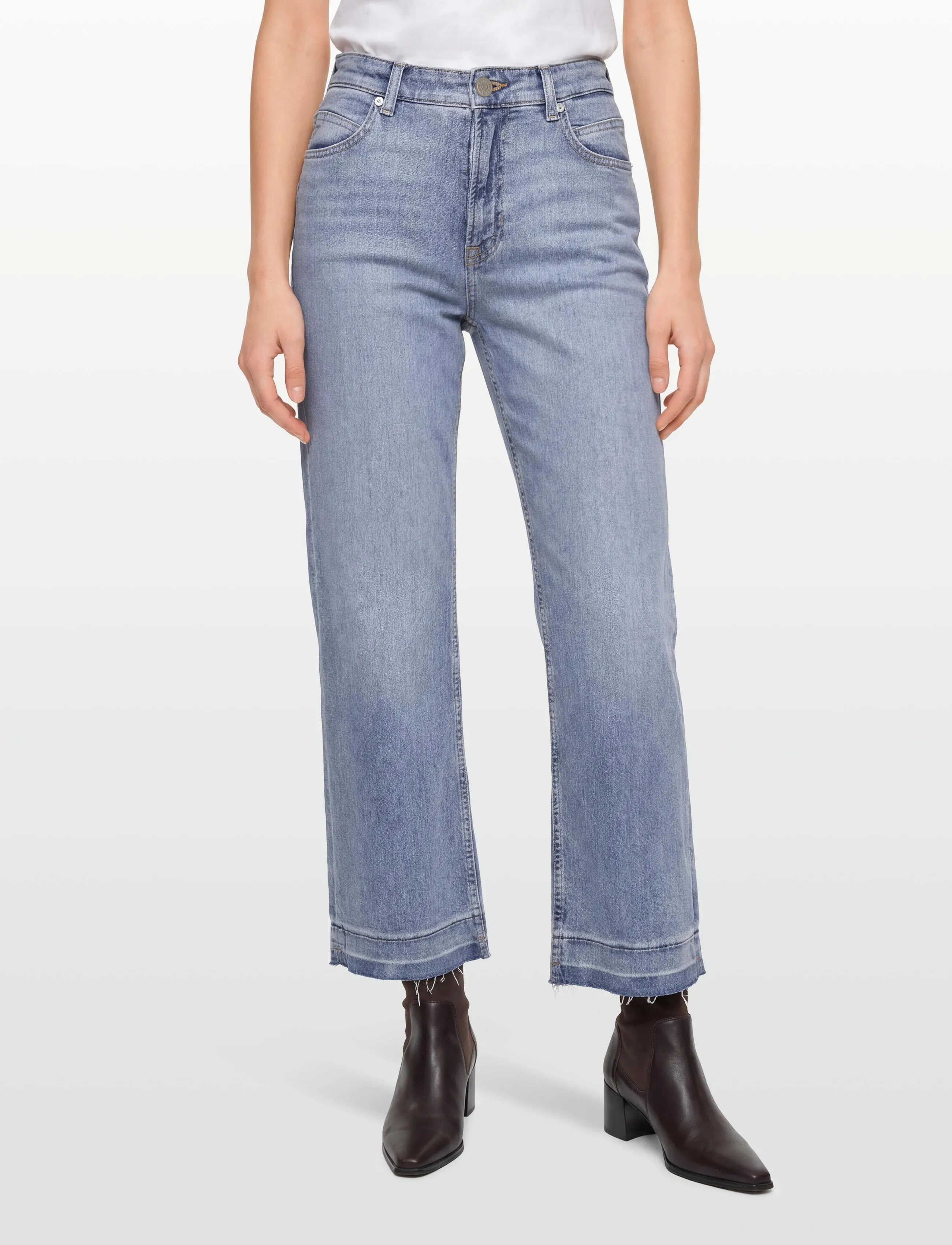 BOSS - C_SOFT KICK FLARE1.0 - utsvängda jeans - bright blue - 3