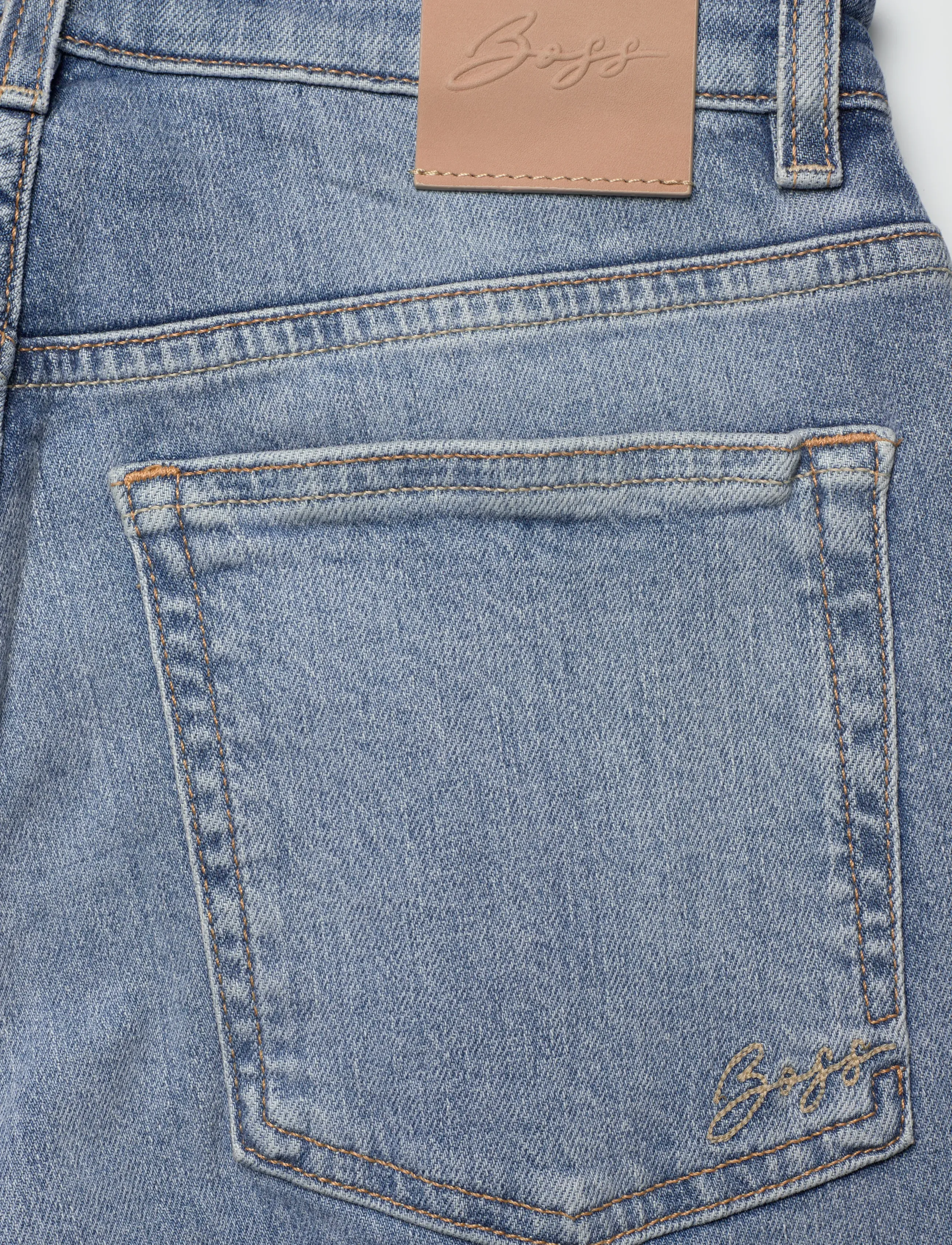 BOSS - C_SOFT KICK FLARE1.0 - bootcut jeans - bright blue - 4