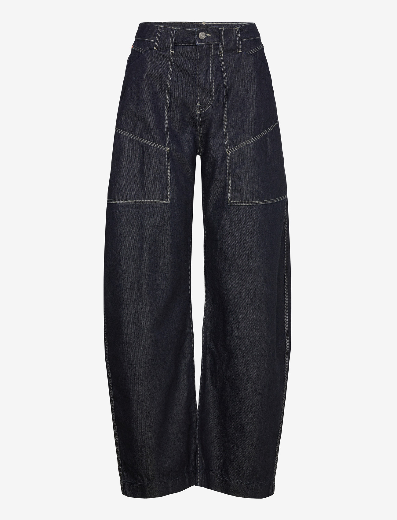 BOSS - C_CARGO BALLOON 1.0 - barrel jeans - dark blue - 0