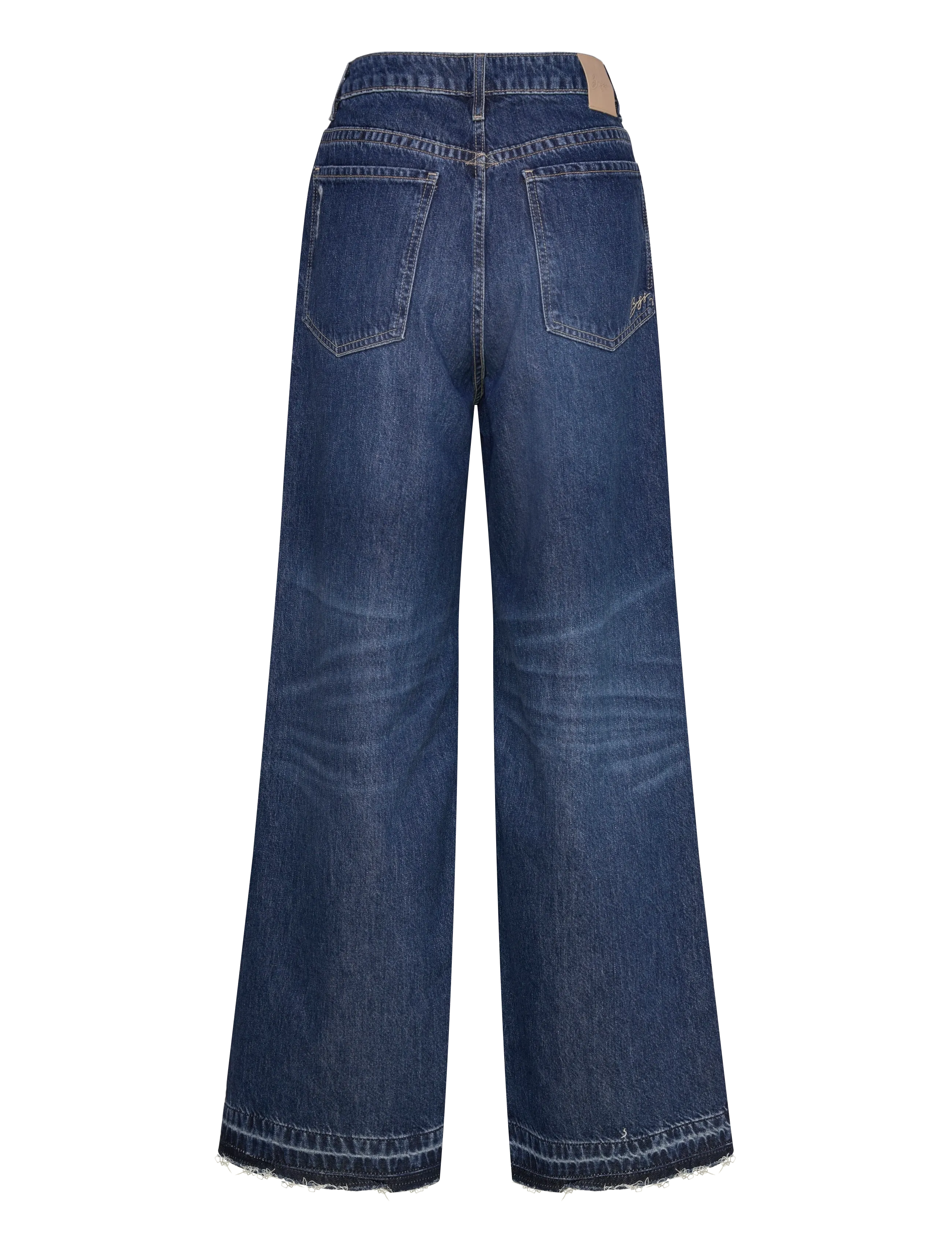 BOSS - C_SLOUCHY MR 1.0 - brede jeans - medium blue - 1