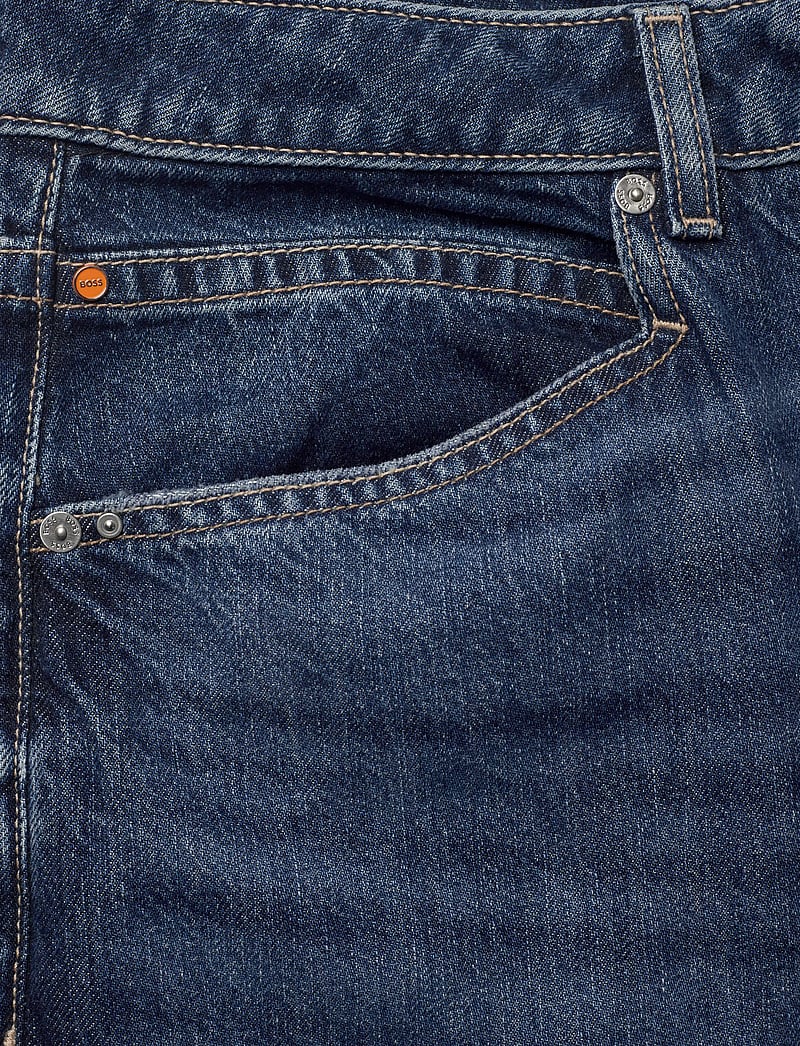 BOSS - C_SLOUCHY MR 1.0 - brede jeans - medium blue - 2