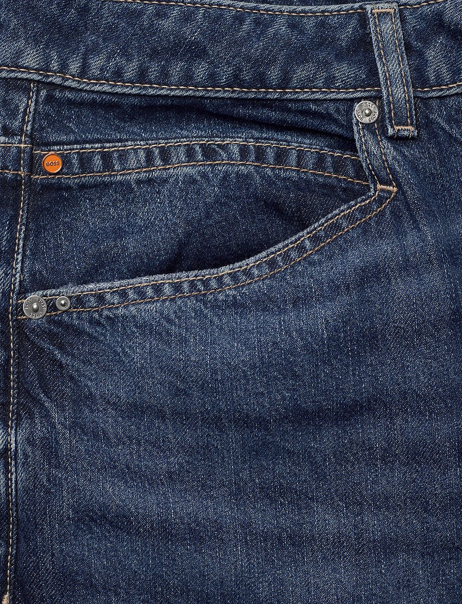 BOSS - C_SLOUCHY MR 1.0 - hosen mit weitem bein - medium blue - 2