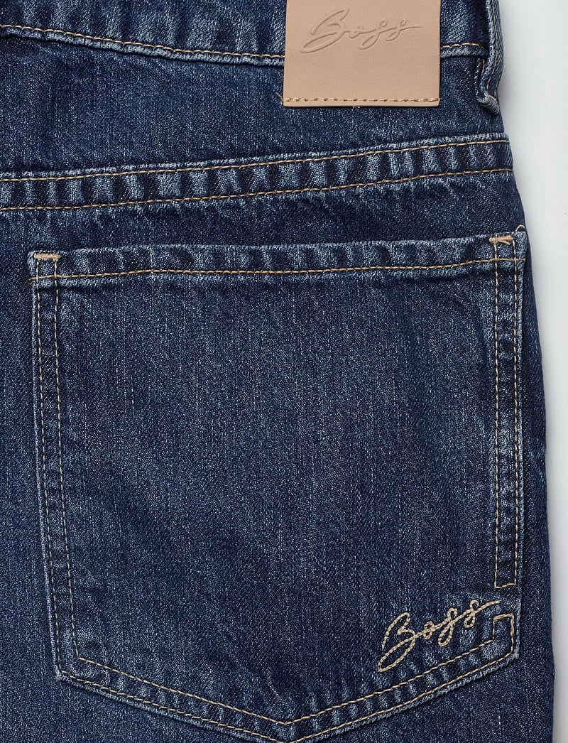 BOSS - C_SLOUCHY MR 1.0 - brede jeans - medium blue - 4