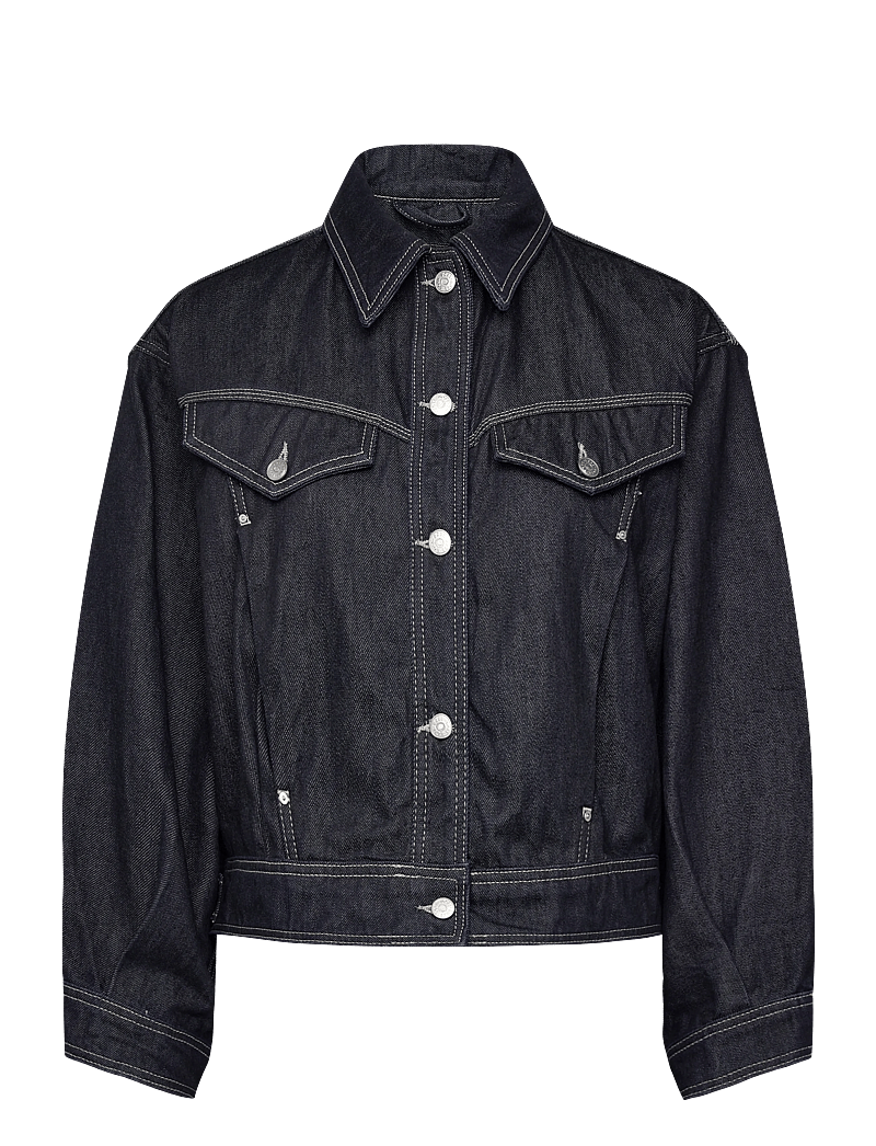 BOSS - C_BOMBER TRUCKER 1.0 - denimjakker - dark blue - 0