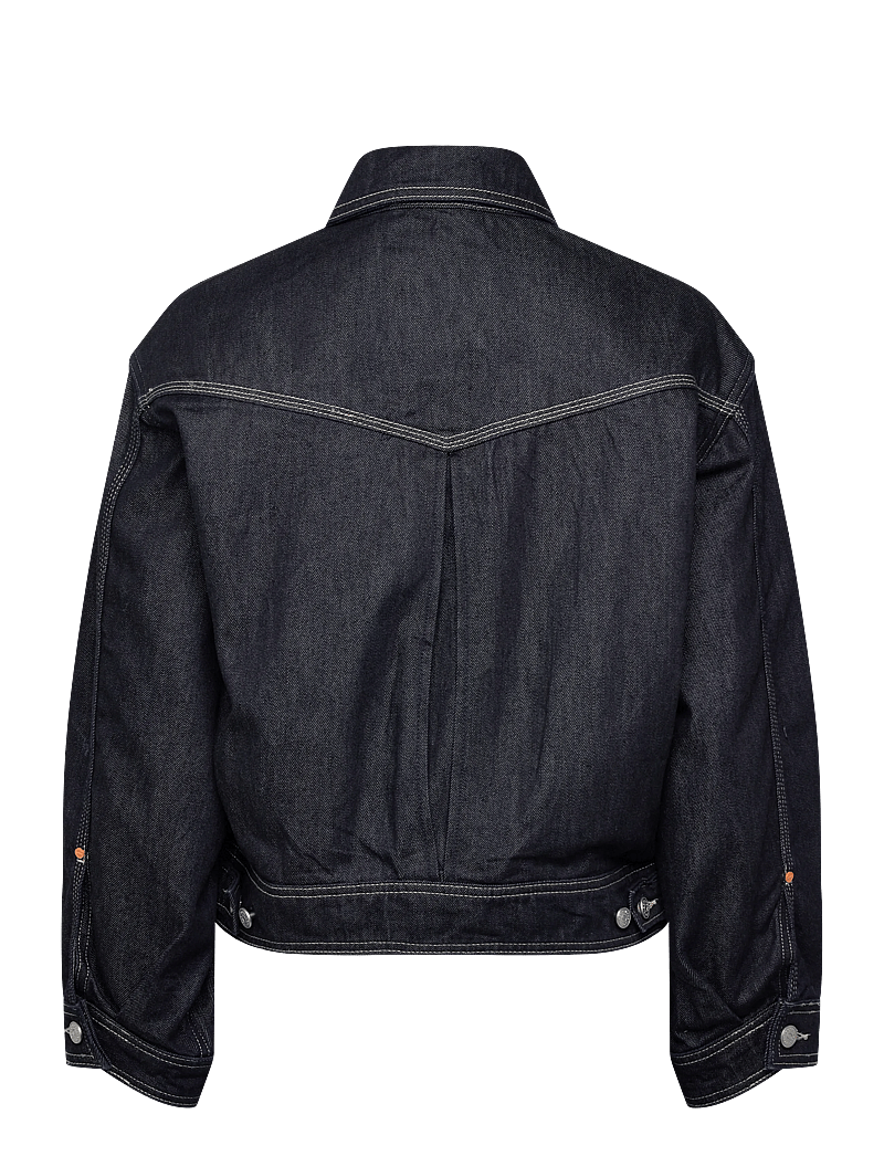 BOSS - C_BOMBER TRUCKER 1.0 - denimjakker - dark blue - 1