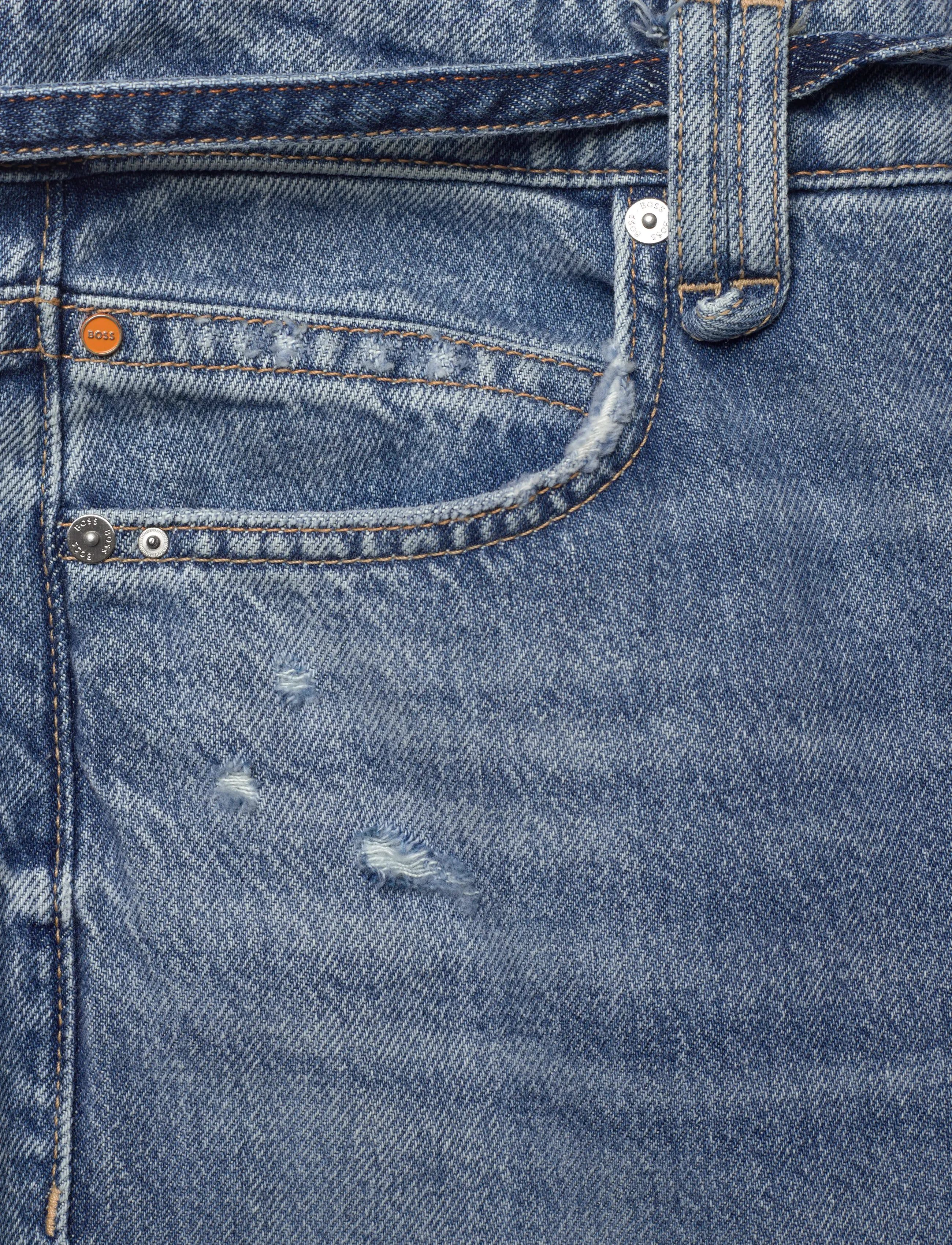 BOSS - C_ADA HR 14.0 - mom jeans - bright blue - 2