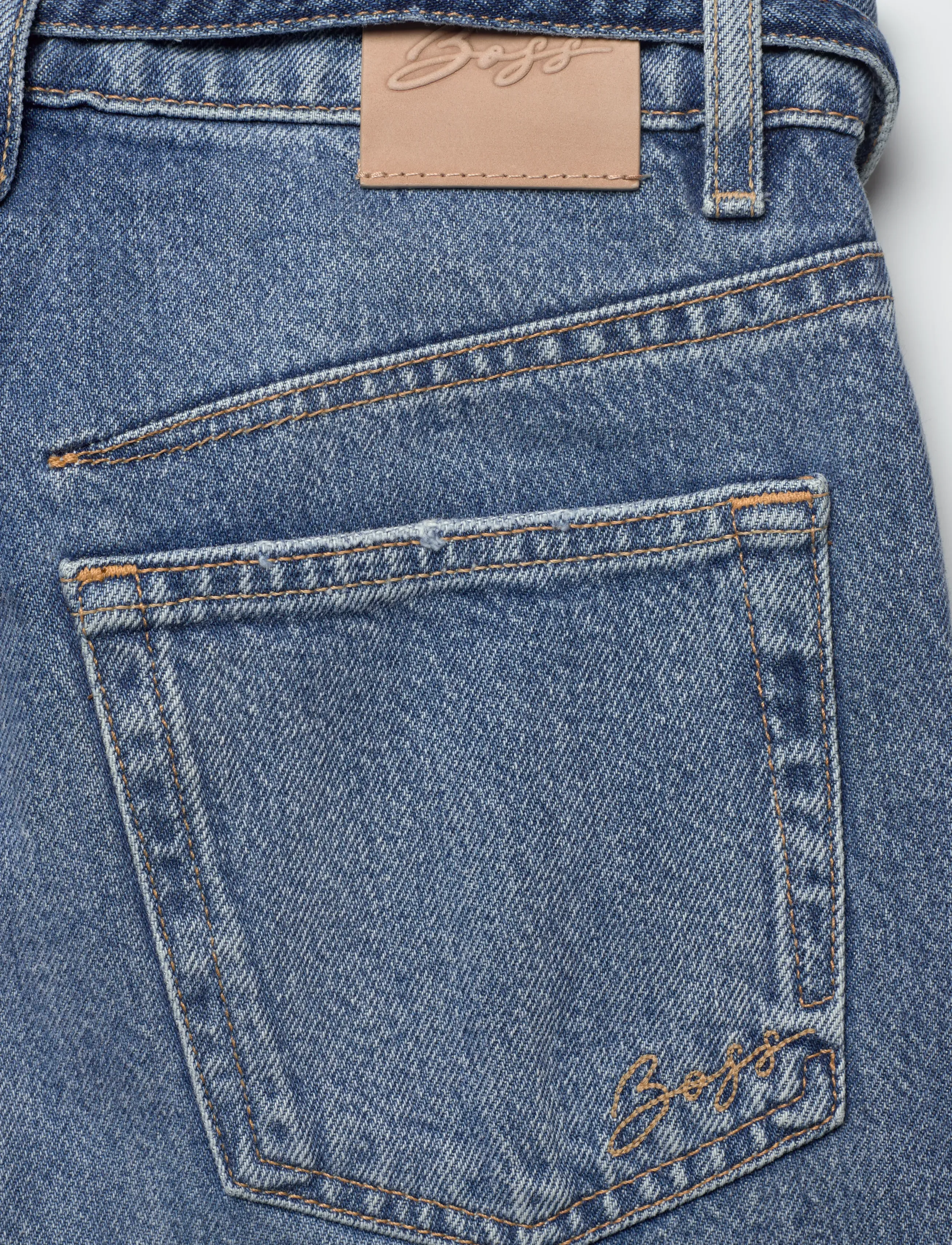 BOSS - C_ADA HR 14.0 - mom jeans - bright blue - 4