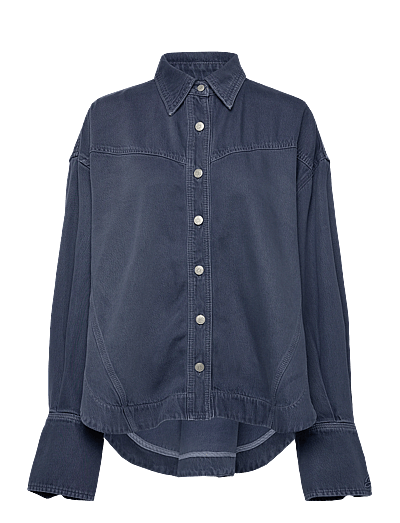 BOSS C_OVERSHIRT 1.0 - Pikkade varrukatega särgid - MEDIUM GREY / navy