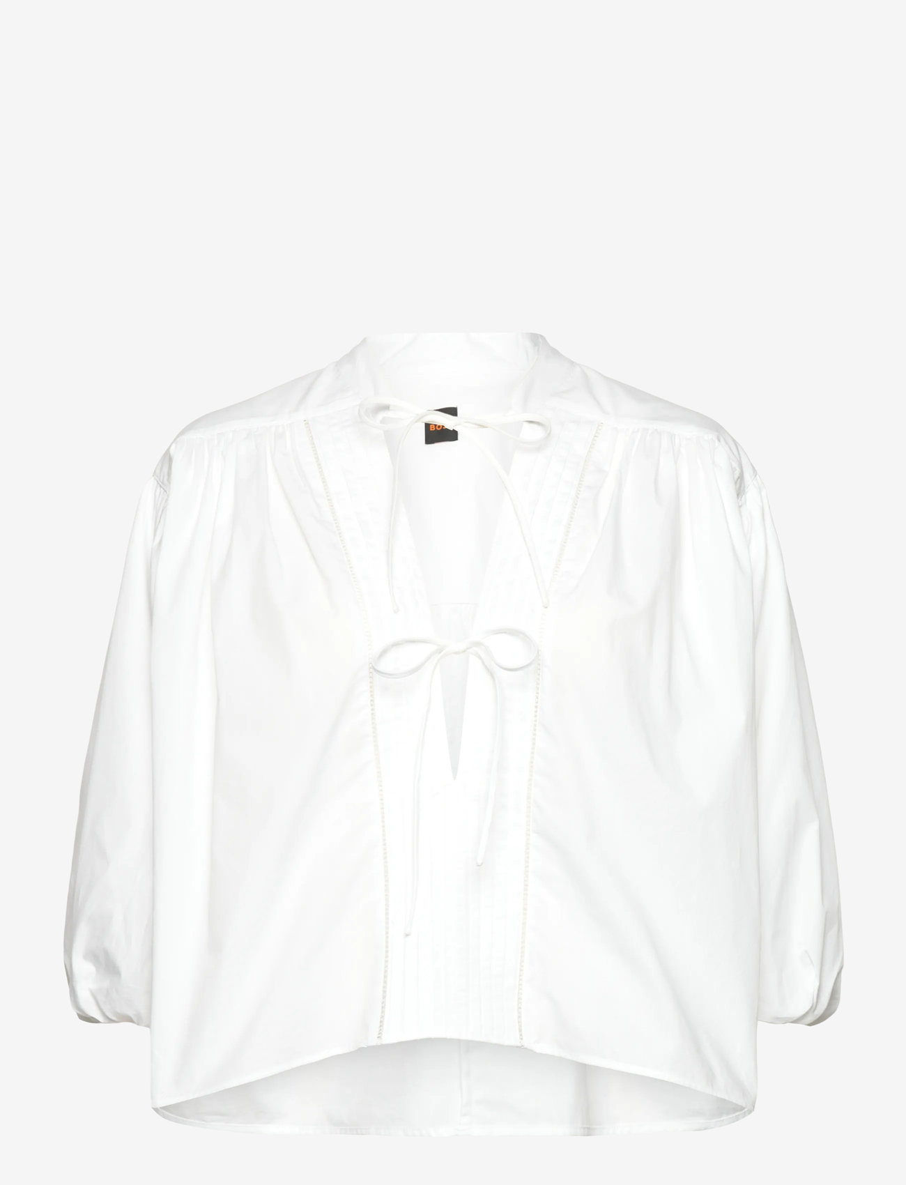 BOSS - C_Bales - kurzämlige blusen - white - 0