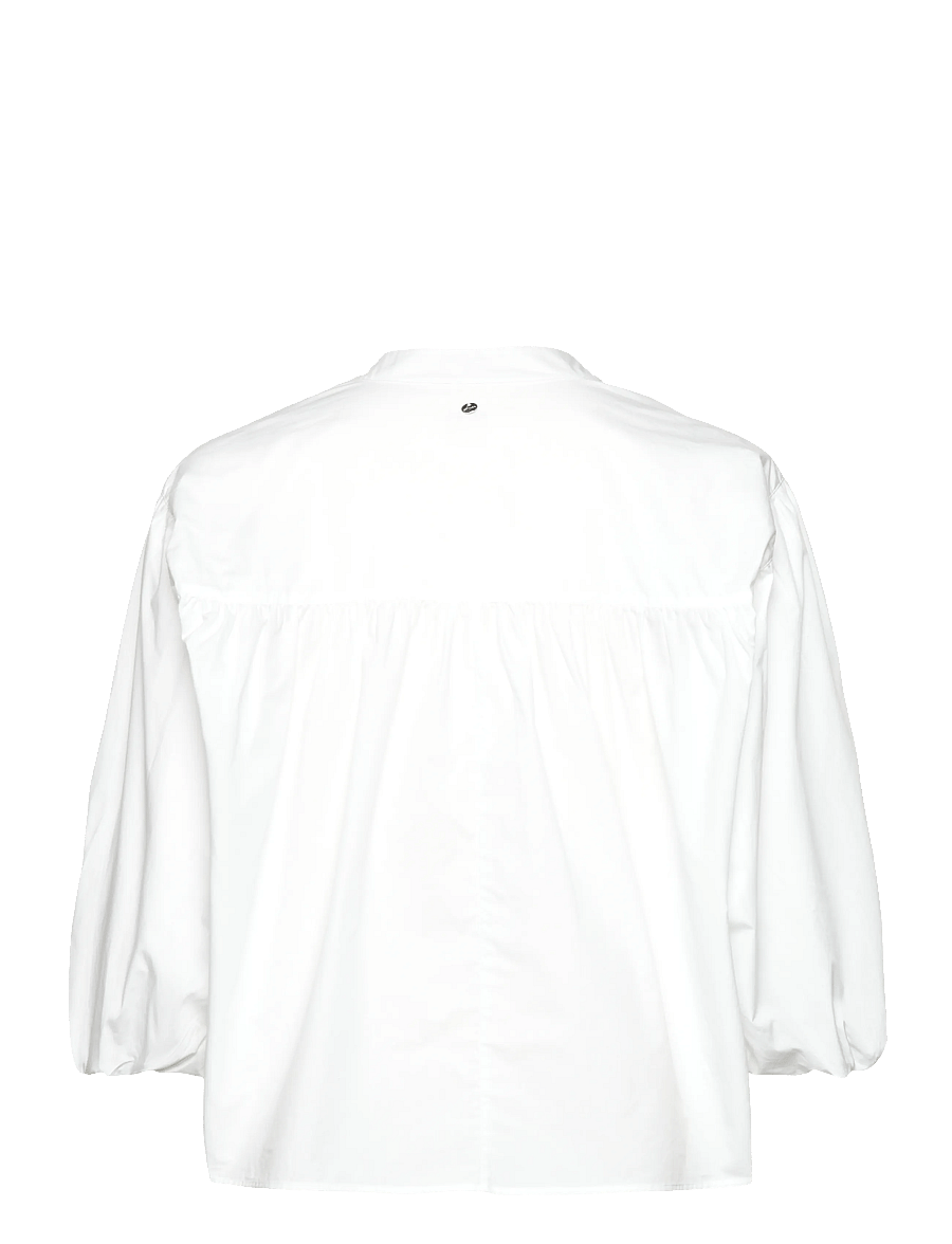 BOSS - C_Bales - kurzärmelige blusen - white - 2