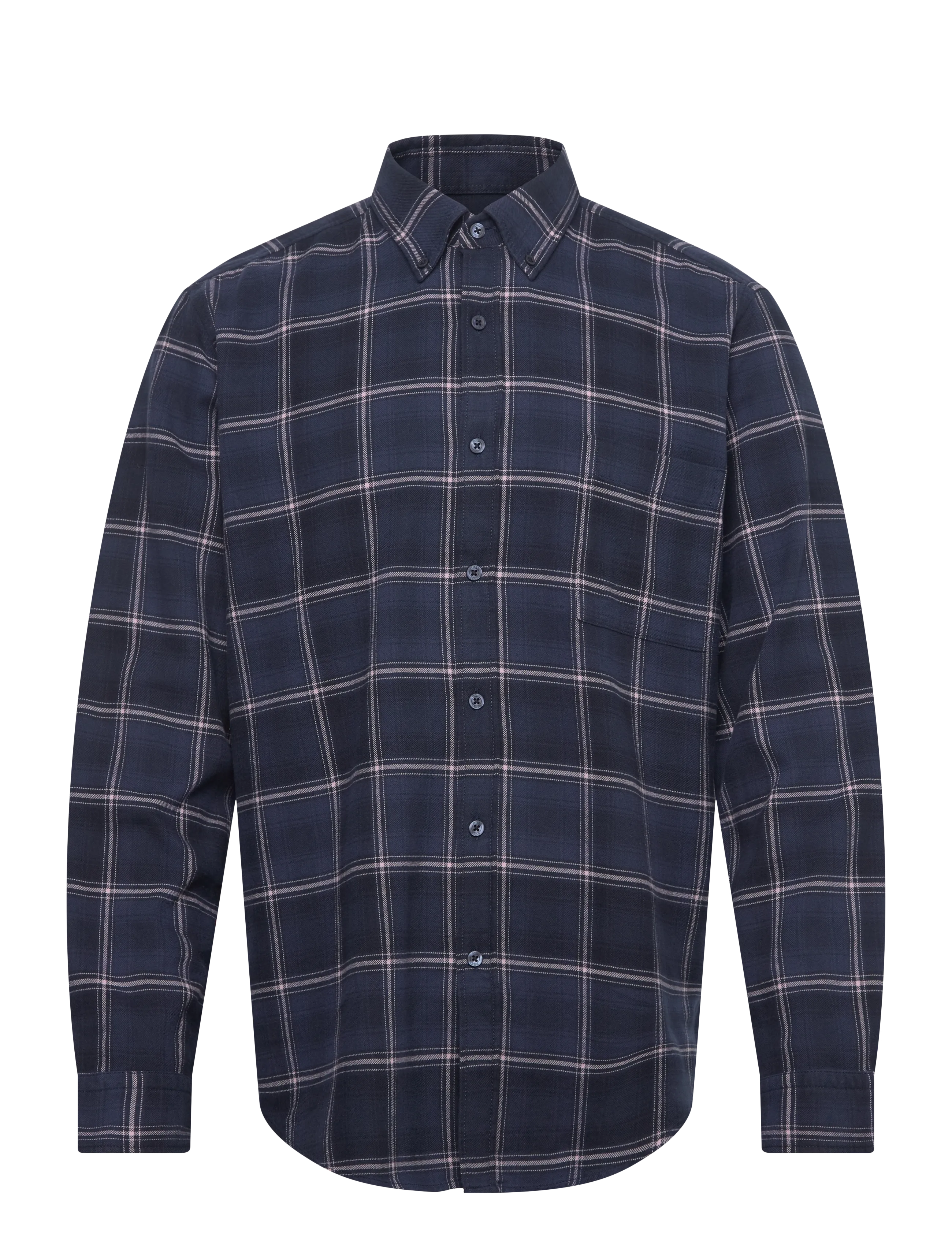 BOSS Rickert_M - Flannel-skjorter - DARK BLUE / blue