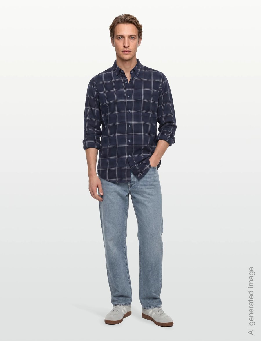 BOSS - Rickert_M - flanellskjortor - dark blue - 0