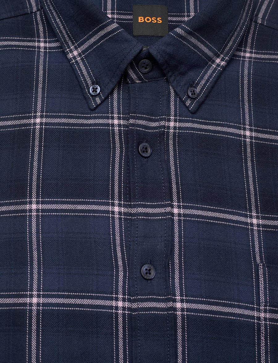 BOSS - Rickert_M - flanellskjortor - dark blue - 5
