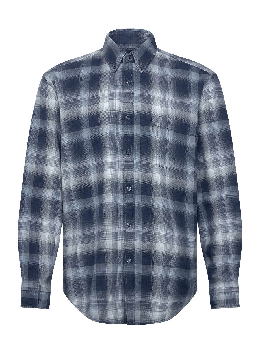 BOSS - Rickert_M - flannel-skjorter - open blue - 1