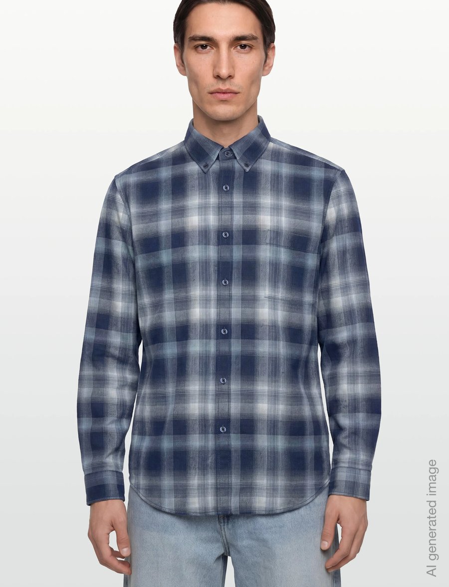 BOSS - Rickert_M - flannel-skjorter - open blue - 3