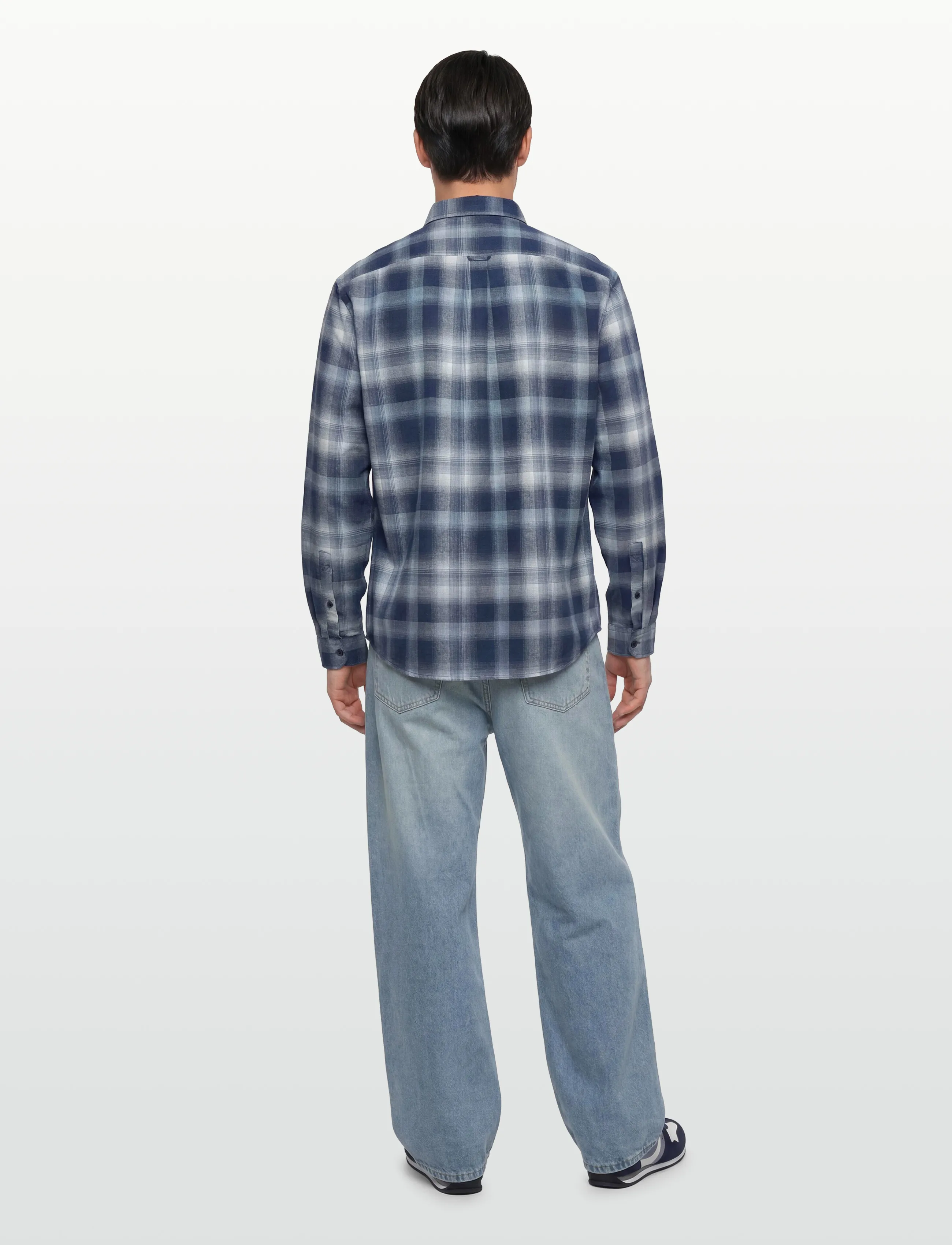 BOSS - Rickert_M - flanellsärgid - open blue - 4