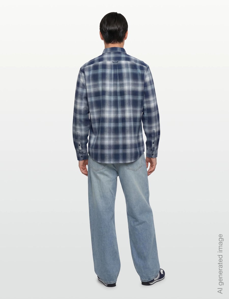 BOSS - Rickert_M - flannel-skjorter - open blue - 4