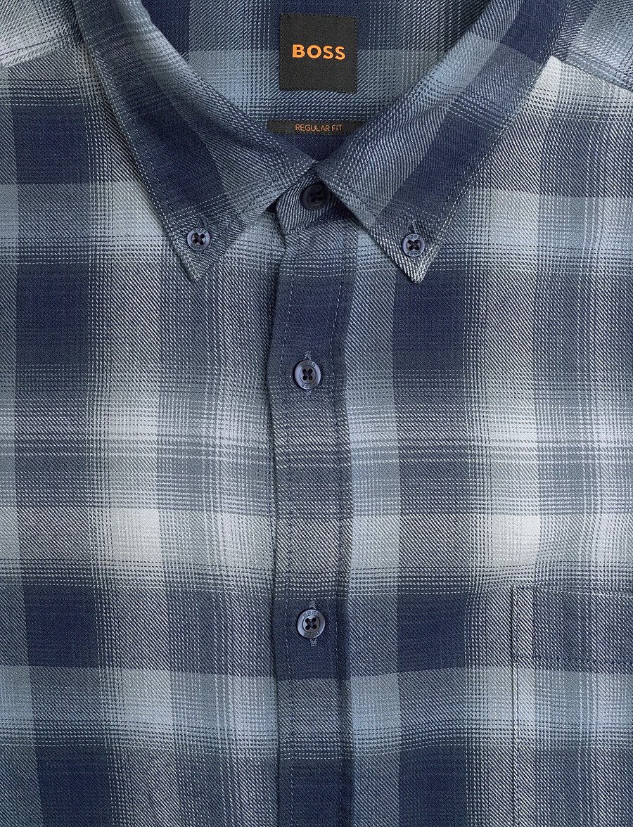 BOSS - Rickert_M - flannel-skjorter - open blue - 5