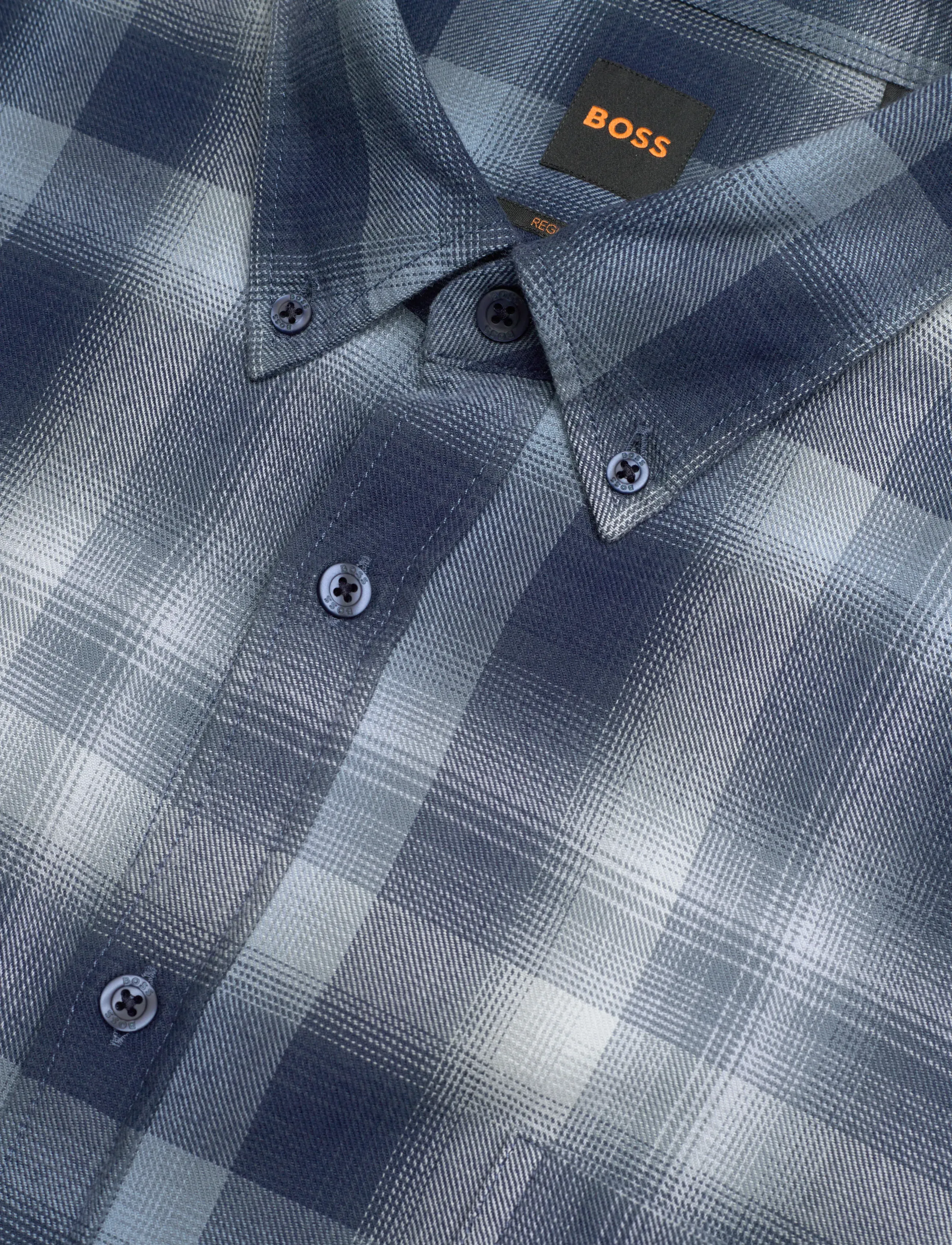 BOSS - Rickert_M - flannel-skjorter - open blue - 3