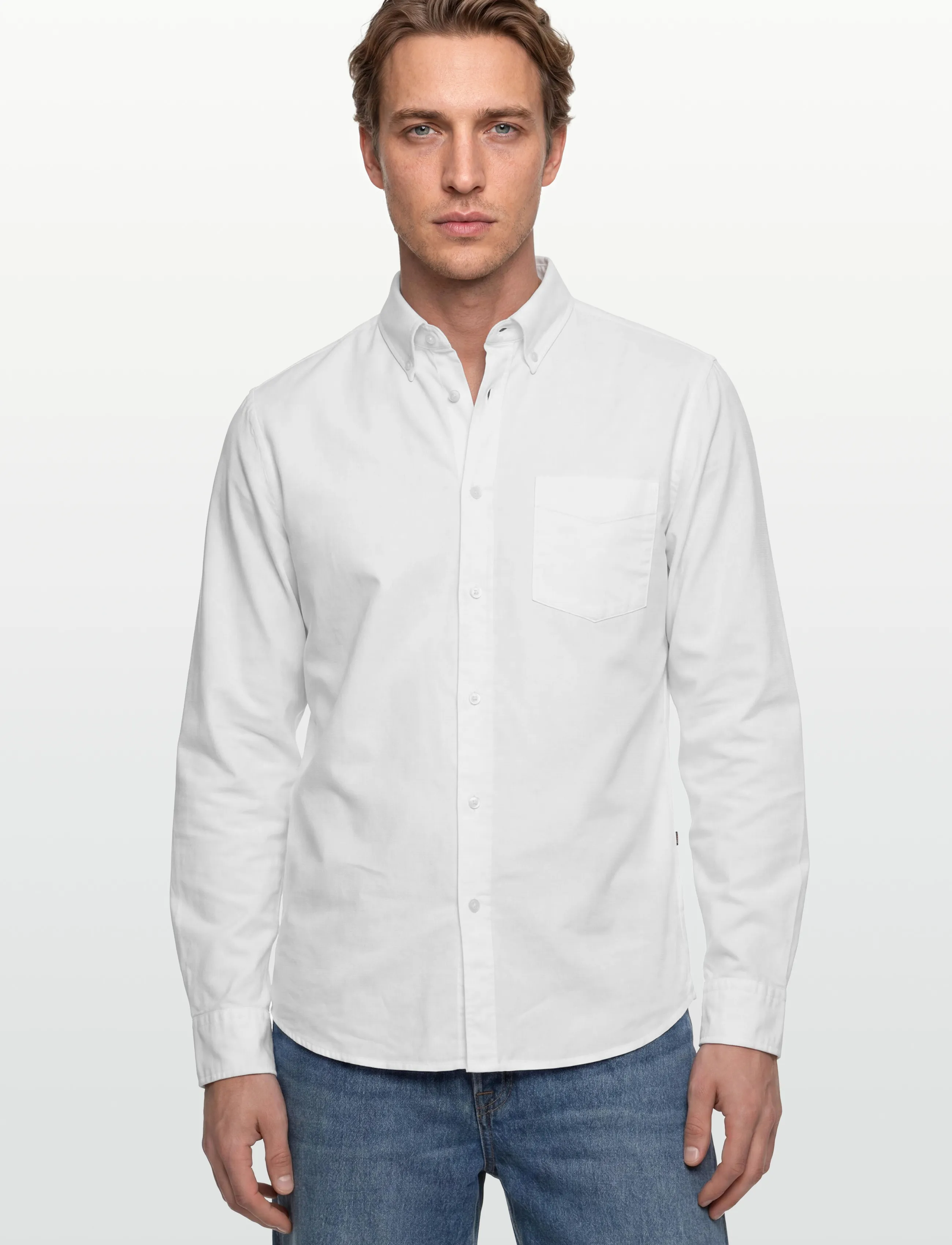 BOSS - Rickert_M - casual skjorter - natural - 3