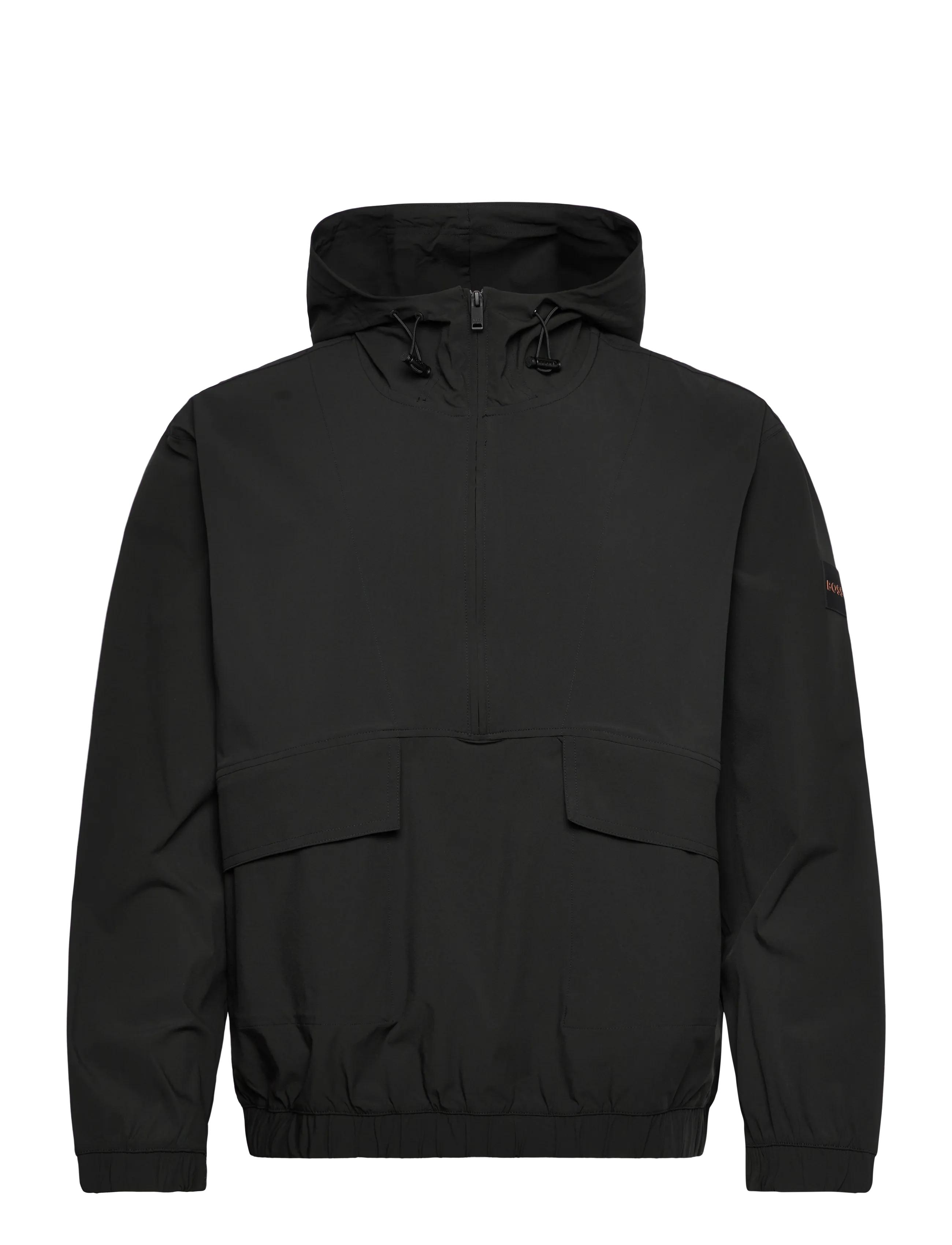 BOSS Ze_hikerough - Anoraker - BLACK / black