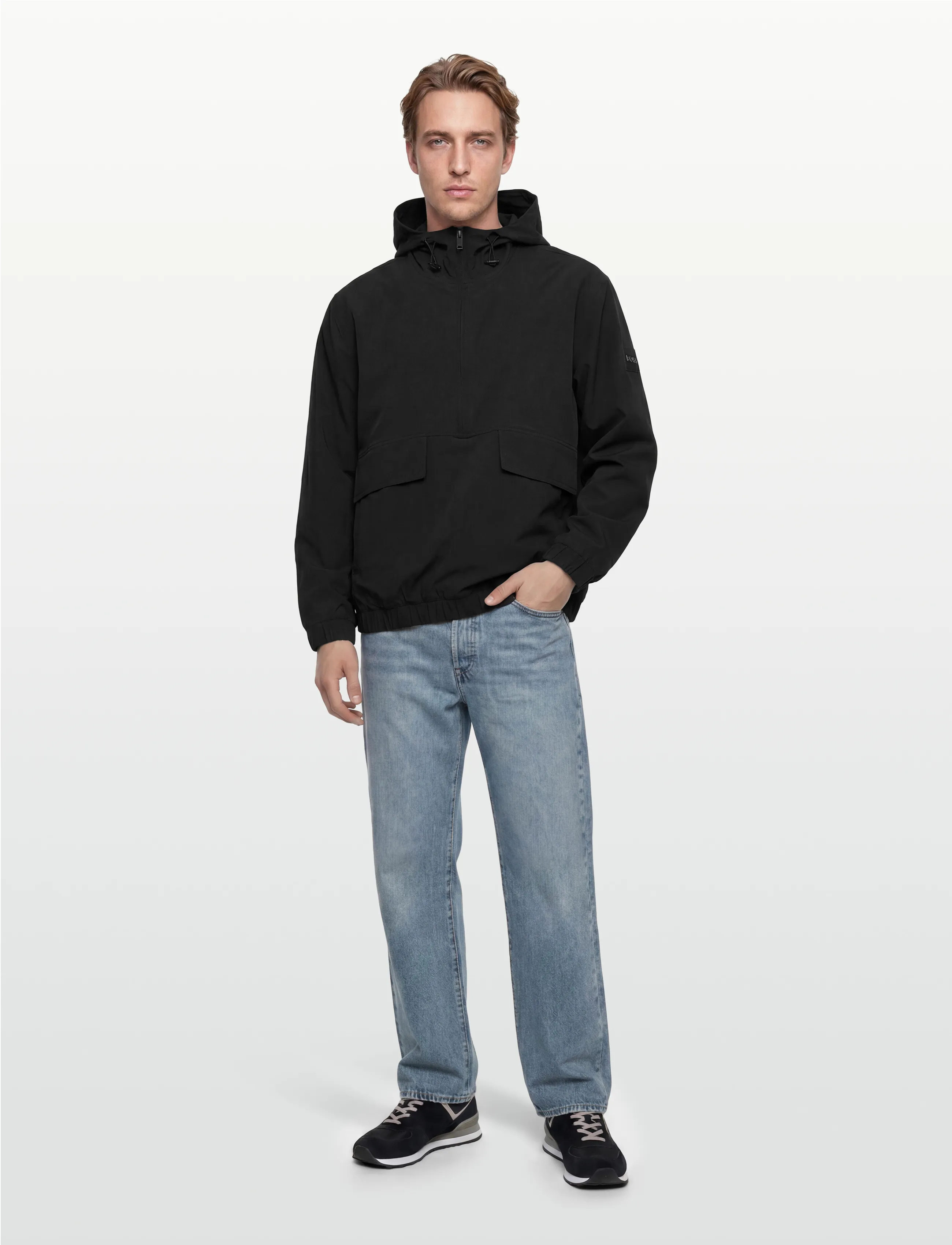 BOSS Ze_Hikerough, M, Jackets, Schwarz - Light Männerswear