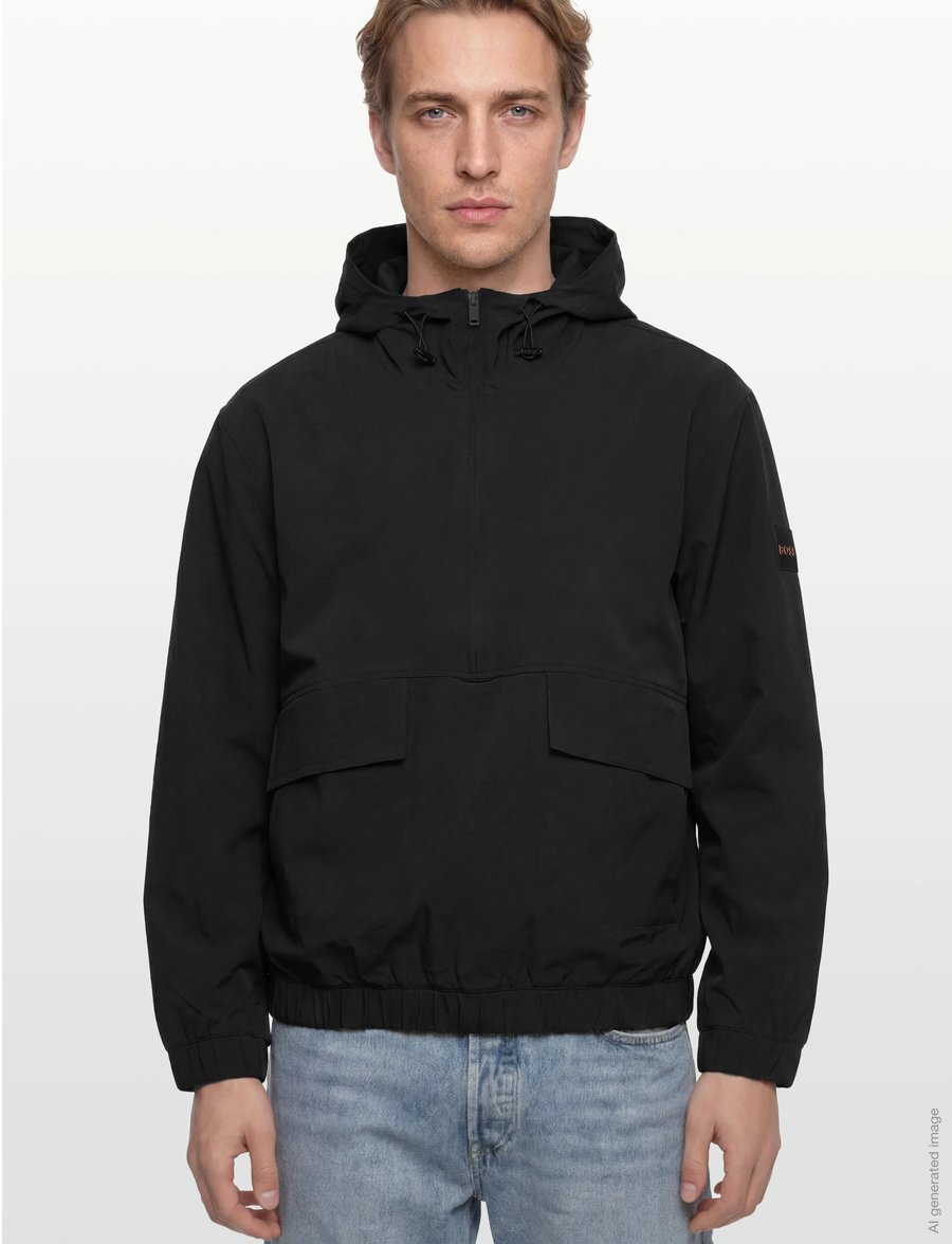 BOSS - Ze_hikerough - vestes de printemps - black - 3
