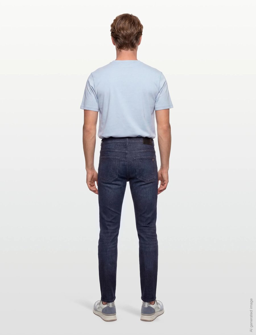 BOSS - DELAWARE BO - slim jeans - dark blue - 4