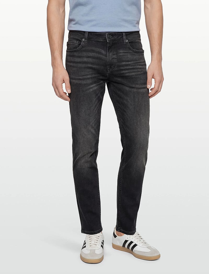 BOSS - DELAWARE BO - regular jeans - black - 3