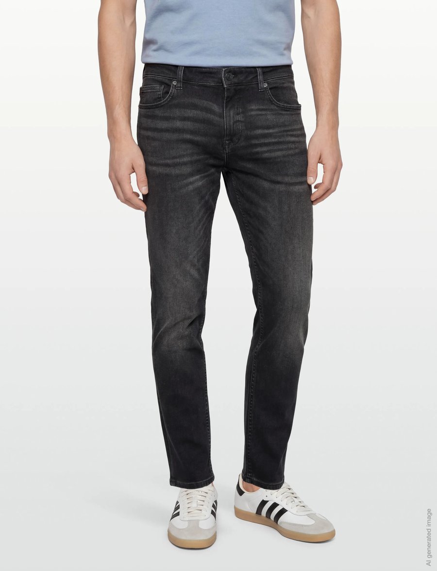 BOSS - DELAWARE BO - regular jeans - black - 3
