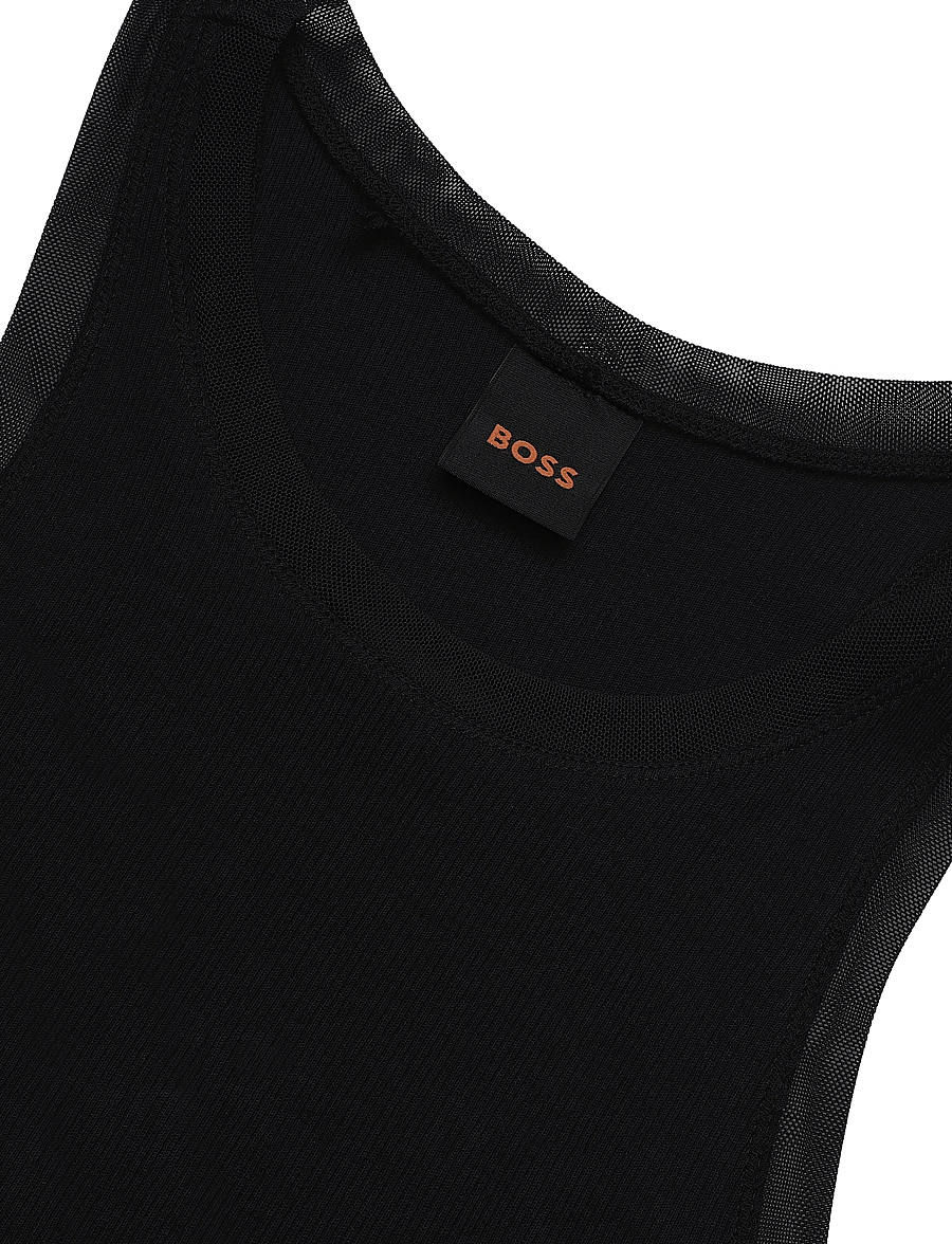BOSS - C_Eplie - varrukateta topid - black - 2