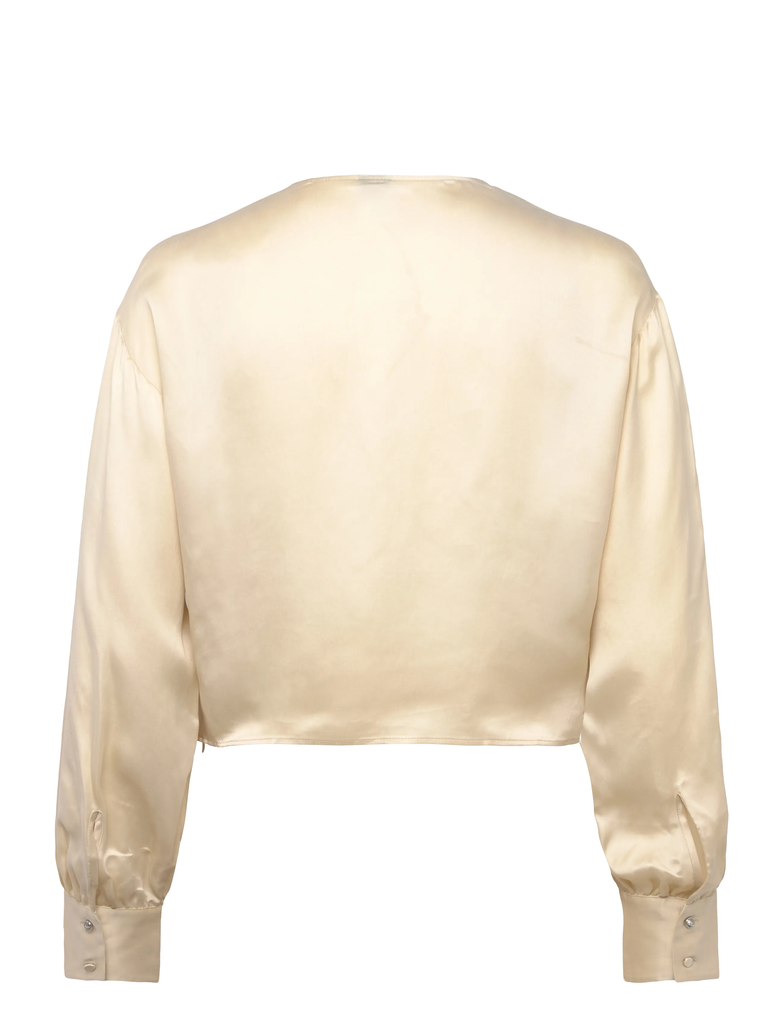 BOSS - C_Bratty - long sleeved blouses - open beige - 1