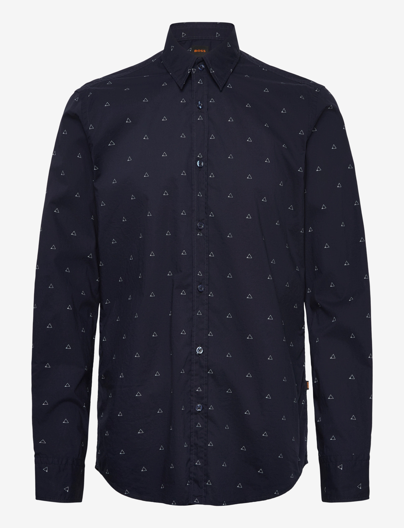 BOSS - Relegant_6_M - stribede skjorter - dark blue - 0