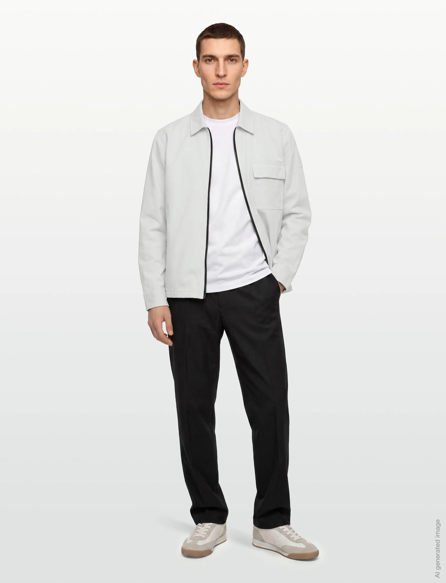 BOSS - Lorum_M - kevadjoped - light/pastel grey - 0