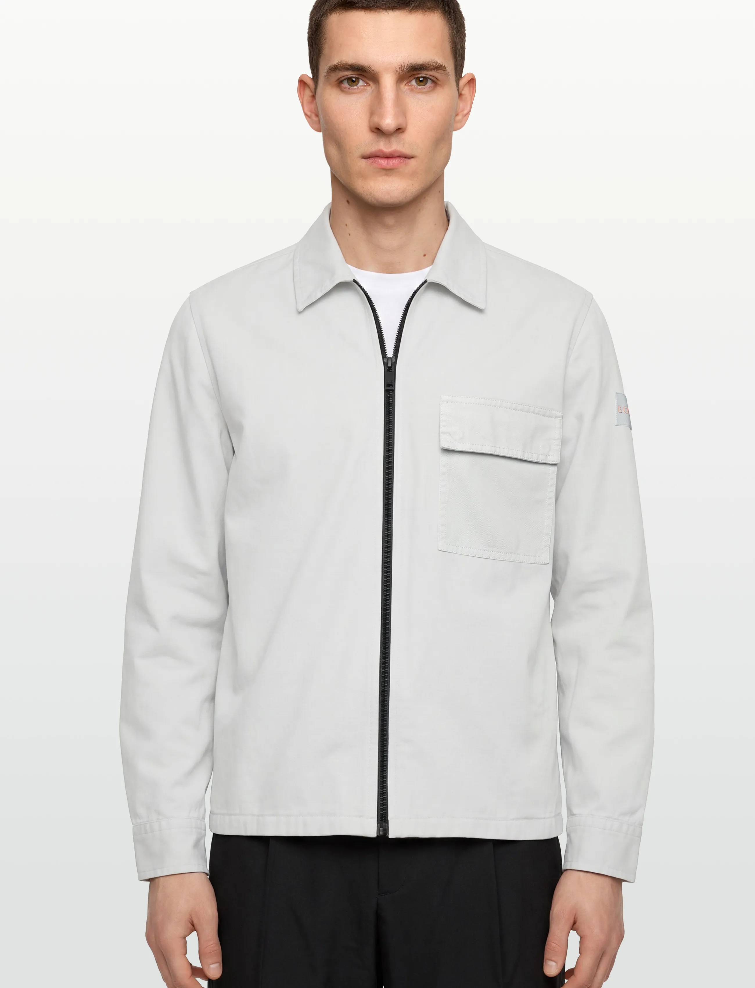 BOSS - Lorum_M - kevadjoped - light/pastel grey - 3