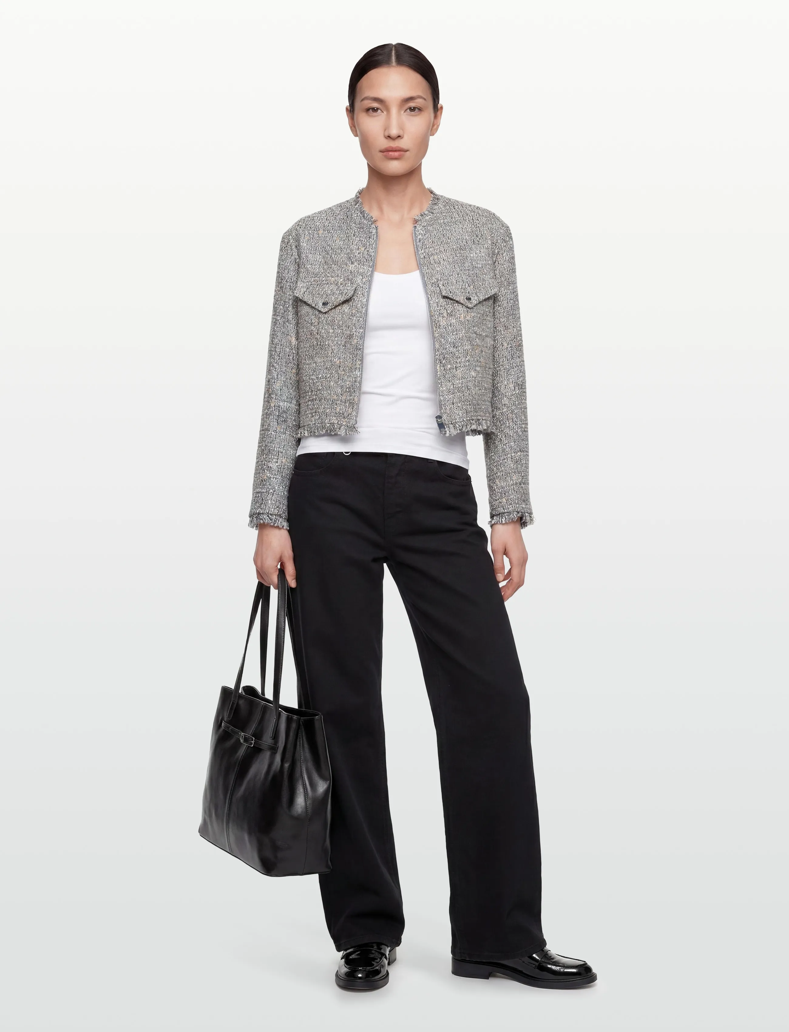 BOSS C_Jawelli, 40, Jackets, Grau - Light-summer Jacket, Frauen